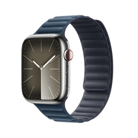 Apple Watch 45 mm Magnetic Link - M/L, Pacific Blue M/L-1