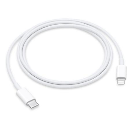 Apple USB-C To Lightning Cable, 100 cm (1 m) length, Compatible with upto 96 W USB-C Power Adapter, Fast Charging, Original, White-0