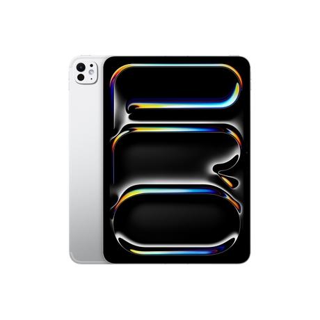 Apple iPad Pro 5th Gen 2024 28.22 cm (11 inch) Wi-Fi + Cellular Tablet, 256 GB, Silver-0