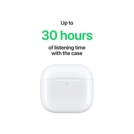 Apple AirPods 4 with Active Noise Cancellation, Adaptive Audio and Transparency mode, Voice Isolation, Hey Siri and Siri Interactions, Up to 5 hours of listening time on a single charge, True Wireless Earbuds-7