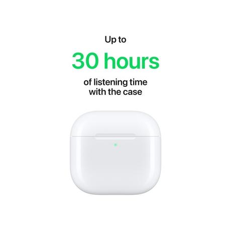 Apple AirPods 4 with Active Noise Cancellation, Adaptive Audio and Transparency mode, Voice Isolation, Hey Siri and Siri Interactions, Up to 5 hours of listening time on a single charge, True Wireless Earbuds-7