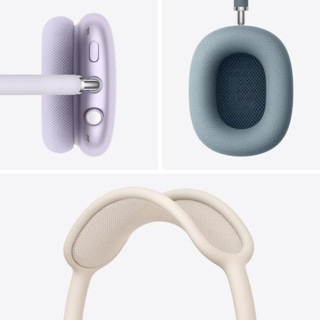 Apple AirPods Max Wireless On-Ear Bluetooth Headphones with Pro-level Active Noise Cancellation, Personalised Spatial Audio with dynamic head tracking (Midnight)-8