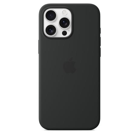 iPhone 16 Pro Max Silicone Case with MagSafe, Black-2