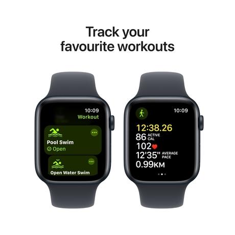 Buy Apple Watch SE GPS 44 mm Midnight Aluminium Case with Midnight