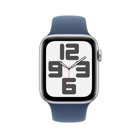 Buy Apple Watch SE GPS 44 mm Silver Aluminium Case with Denim