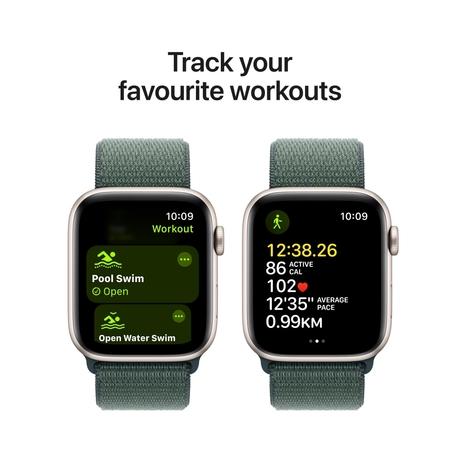 Buy Apple Watch SE GPS 44 mm Starlight Aluminium Case with Lake