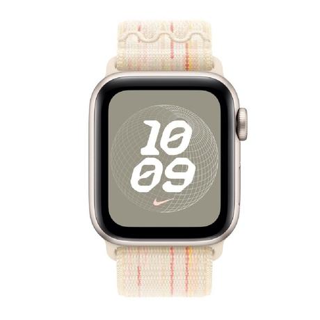 Apple Watch 42 mm Starlight/Pink Nike Sport Loop-2