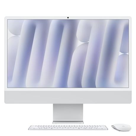 Apple iMac 60.96 cm (24 inch) All-In-One Desktop (10-Core Apple M4 Chip/4 Ports/16 GB RAM/256 GB), MD3H4HN/A, Silver-0