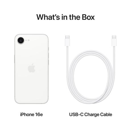 Apple iPhone 16e 128 GB, White-9
