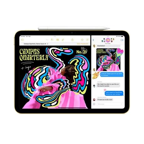 Apple iPad A16 11th Gen 2025 27.59 cm (11 inch) Wi-Fi Tablet, 128 GB, Yellow, MD4D4HN/A-3