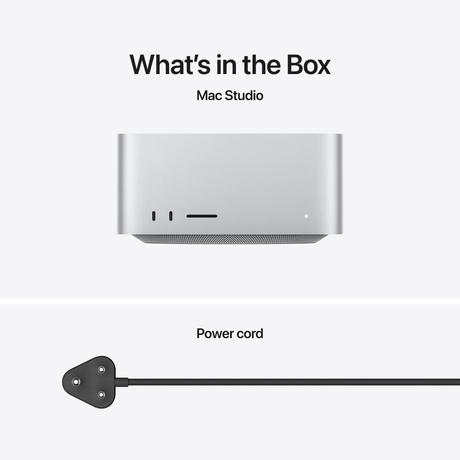 Apple MU963HNA Mac Studio (M4 Max Chip/14 CPU, 32 GPU/36 GB/512 GB SSD/MacOS Sequoia), Silver-8