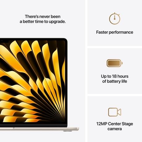 Buy Apple MW1J3HN/A MacBook Air (Apple M4 Chip/16 GB/256 GB SSD