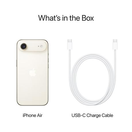 Apple iPhone Air 1 TB, Light Gold-8