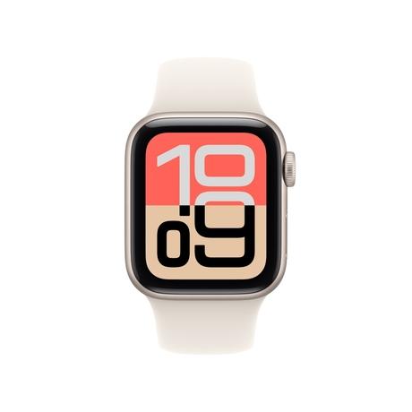Apple Watch SE 3 GPS 40 mm Starlight Aluminium Case with Starlight Sport Band - S/M-1