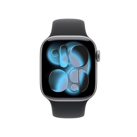 Apple Watch Series 11 GPS 42 mm Space Grey Aluminium Case with Black Sport Band - S/M-1
