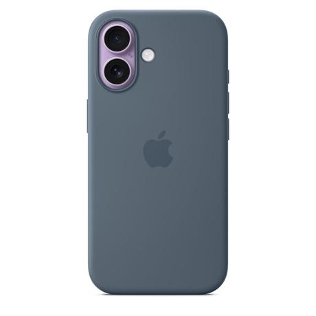 Apple iPhone 17 Silicone Mobile Case MagSafe, Anchor Blue-1
