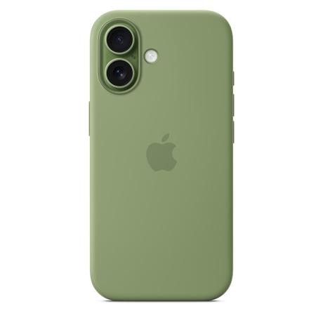 Apple iPhone 17 Silicone Mobile Case MagSafe, Light Moss-0
