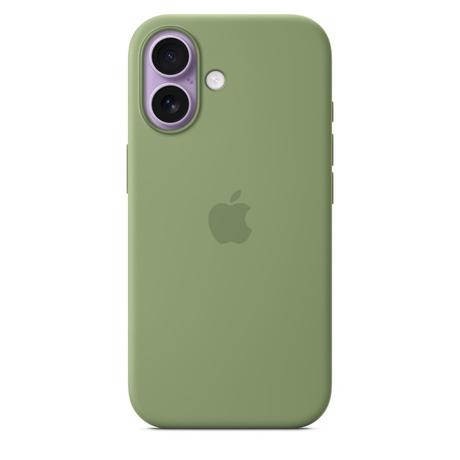 Apple iPhone 17 Silicone Mobile Case MagSafe, Light Moss-1
