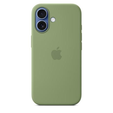 Apple iPhone 17 Silicone Mobile Case MagSafe, Light Moss-2