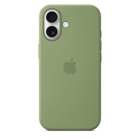 Apple iPhone 17 Silicone Mobile Case MagSafe, Light Moss-3