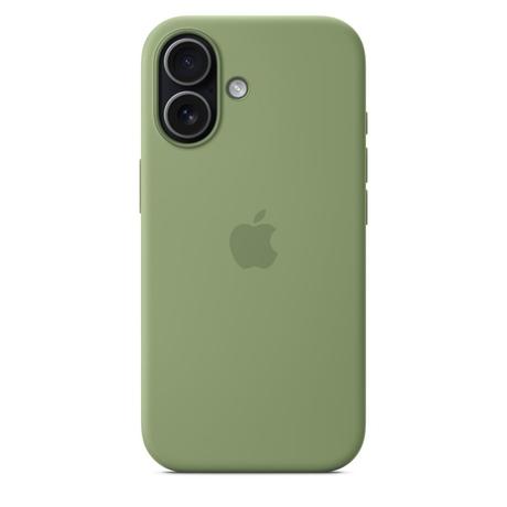 Apple iPhone 17 Silicone Mobile Case MagSafe, Light Moss-4