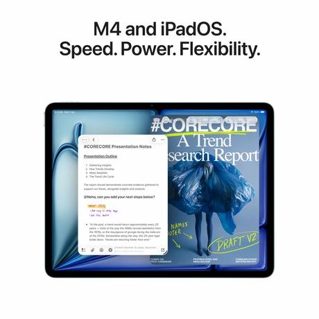 Apple iPad Air M4 27.59 cm (11 inch) Wi-Fi Tablet, 128 GB, Space Grey (2026), MH304HN/A-5