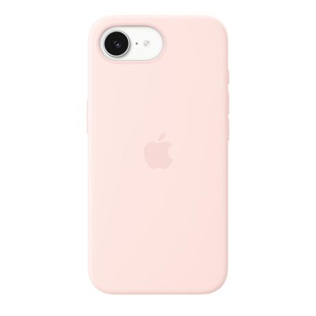 Apple iPhone 17E Silicone Mobile Case, Soft Pink-1