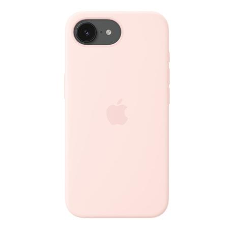 Apple iPhone 17E Silicone Mobile Case, Soft Pink-2