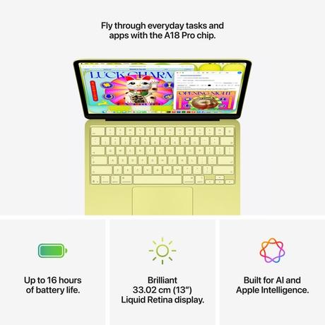 Apple MHFA4HN/A MacBook Neo (Apple A18 Pro Chip/8 GB/256 GB SSD/macOS/Liquid Retina), 33.02 cm (13 inch), Silver-9