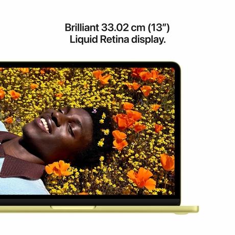 Apple MHFE4HN/A MacBook Neo (Apple A18 Pro Chip/8 GB/512 GB SSD/macOS/Liquid Retina), 33.02 cm (13 inch), Citrus-5