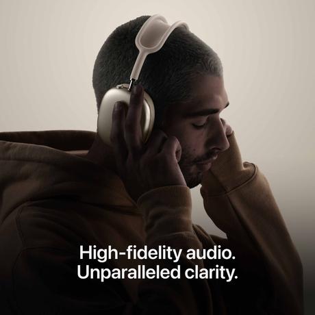 Apple AirpodsMax2 USB-C Bluetooth Headphone, Starlight-4