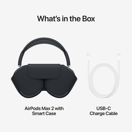 Apple AirpodsMax2 USB-C Bluetooth Headphone, Starlight-8