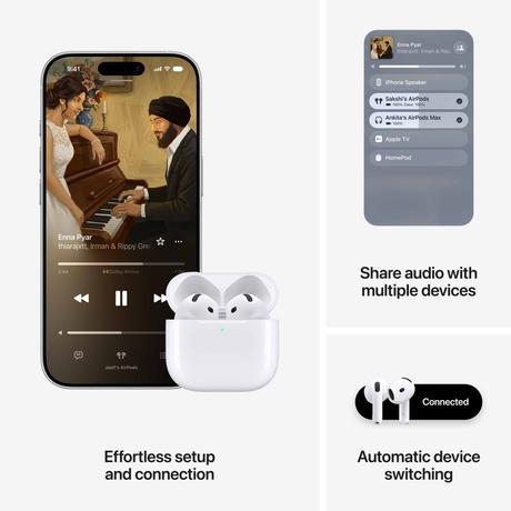 Apple AirPods 5 Active Noise Cancelling TWS, White-9