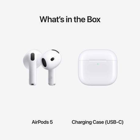 Apple AirPods 5 Active Noise Cancelling TWS, White-10