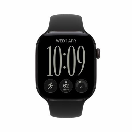 Apple Watch Series 12 GPS + Cellular 46 mm Black Aluminium Case with Black Sport Band - S/M-2
