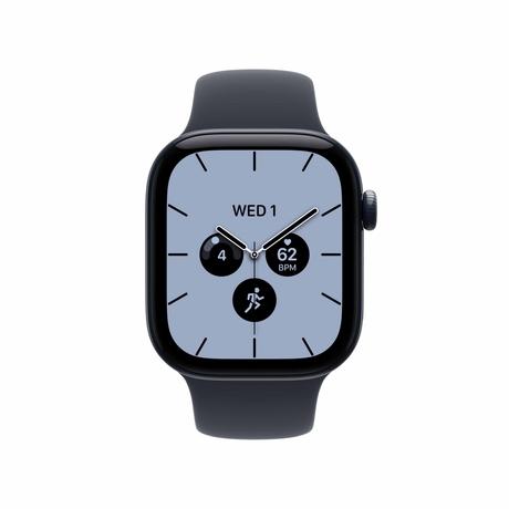 Apple Watch Series 12 42 mm GPS + Cellular Night Blue Ceramic Case with Navy Blue Sport Band - S/M-2