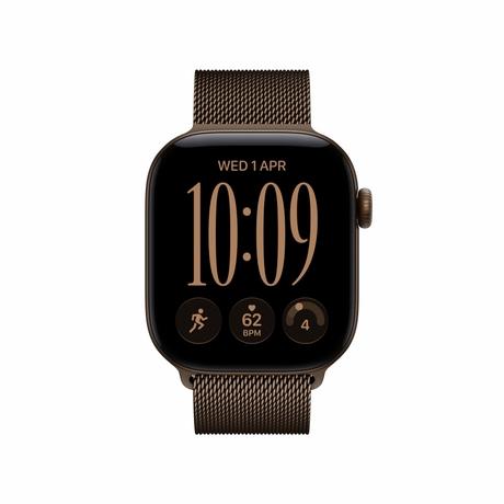 Apple Watch Series 12 42 mm GPS Dark Bronze Aluminium Case with Dark Bronze Milanese Loop-2