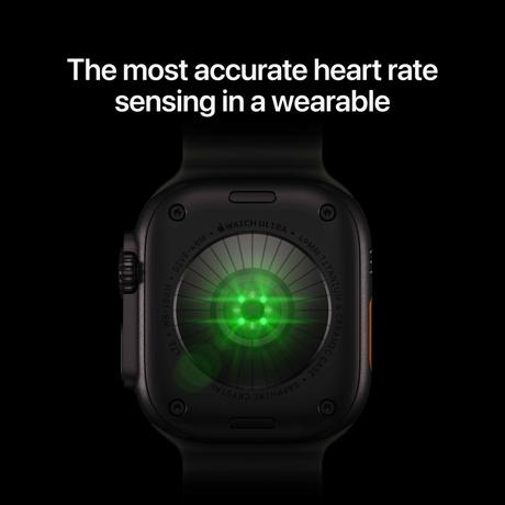 Apple Watch Ultra 4 GPS + Cellular 49 mm Black Titanium Case with Black Titanium Milanese Loop - Large-2