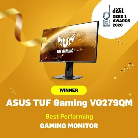 Asus VG279QM 68.58 cm (27 inch) with IPS Panel Technology, 1920 x 1080 Resolution, Built-in speaker, Refresh Rate 280 Hz, Response Time 1 ms, Display Port , Black Monitor-8