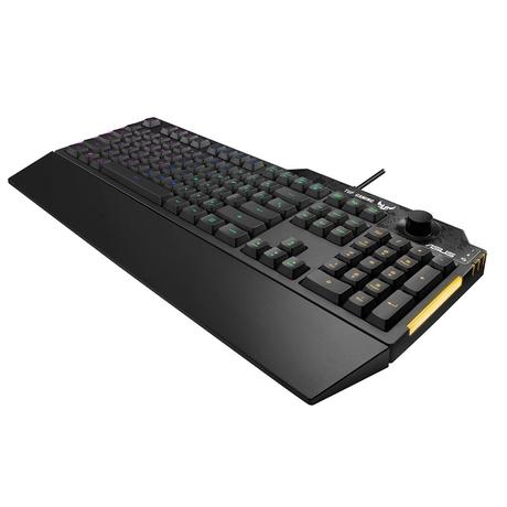 Asus TUF Gaming K1 Wired Keyboard with Dynamic RGB lighting effects, 19-key-rollover (NKRO) technology-2