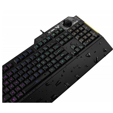 Asus TUF Gaming K1 Wired Keyboard with Dynamic RGB lighting effects, 19-key-rollover (NKRO) technology-3