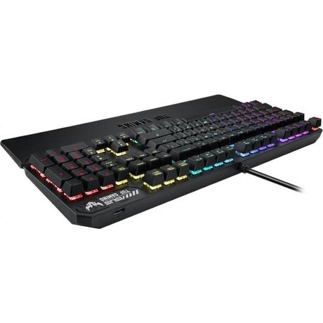 ASUS TUF Gaming K3 RGB mechanical Wired Keyboard with N-key rollover, Eight programmable macro keys, Aura Sync lighting-1