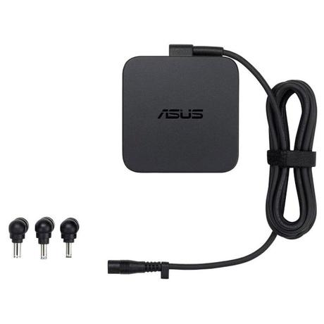 Asus U65W-01 Mini Multi-Tips Laptop Adapter with 65 Watt Output Power, Black-0