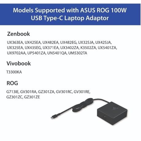 Asus ROG 100W Type C Universal Adapter-7