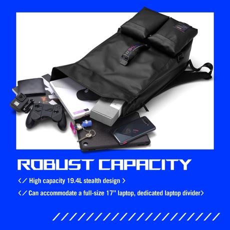 Asus BP3705 Rog Slash Premium Backpack for 43.18 cm (17 inch) Laptop-3