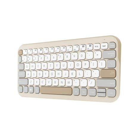 Asus Marshmallow Wireless Keyboard, KW100, Oat Milk-2