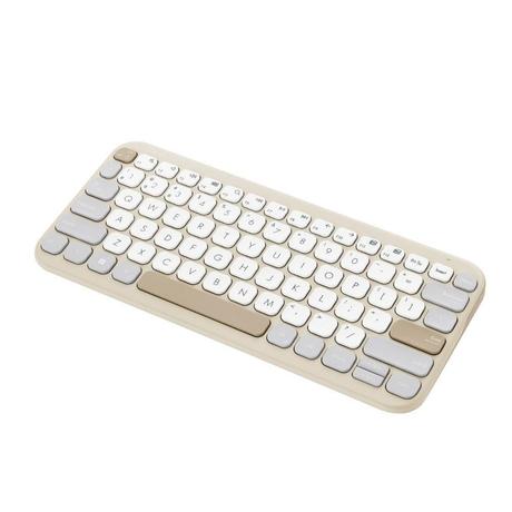 Asus Marshmallow Wireless Keyboard, KW100, Oat Milk-3