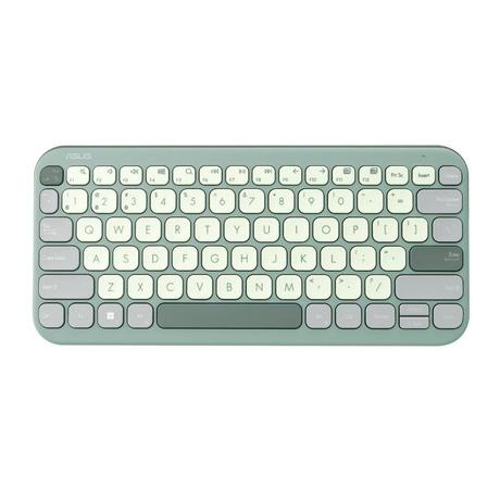 Asus Marshmallow Wireless Keyboard, KW100, Green-0