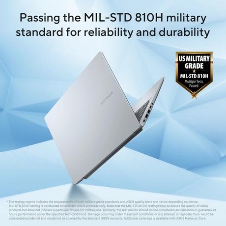 Asus VivoBook 16 X1607CA-MB142WS Thin & Light Laptop (Intel Core Ultra 5 Processor 225H/16 GB/512 GB SSD/Intel Graphics/Windows 11 Home/MSOffice/WUXGA), 40.64 cm - 16 inch, Cool Silver-17