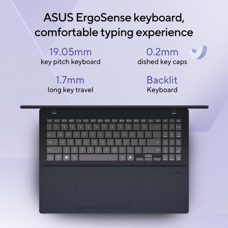 Asus VivoBook 16 X1607QA-MB049WS Standard Laptop (Snapdragon X X1-26-100/16 GB/512 GB SSD/Qualcomm Adreno GPU/Windows 11/MSOffice/WUXGA), 40.64 cm - 16 inch, Quiet Blue-7